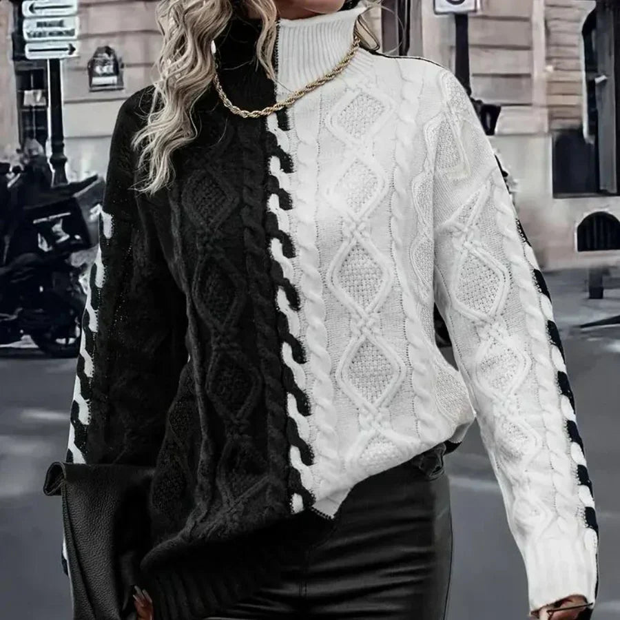 Lujza – elegant polotröja för kvinnor