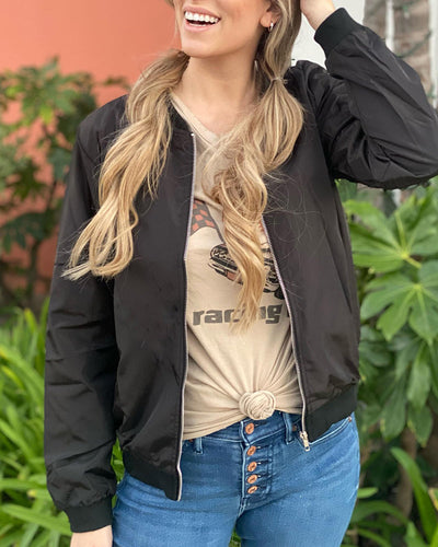 Snygg streetwear bomberjacka – meredith
