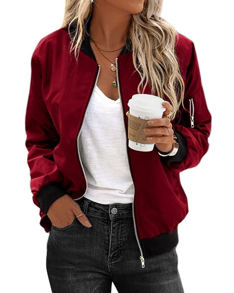 Snygg streetwear bomberjacka – meredith