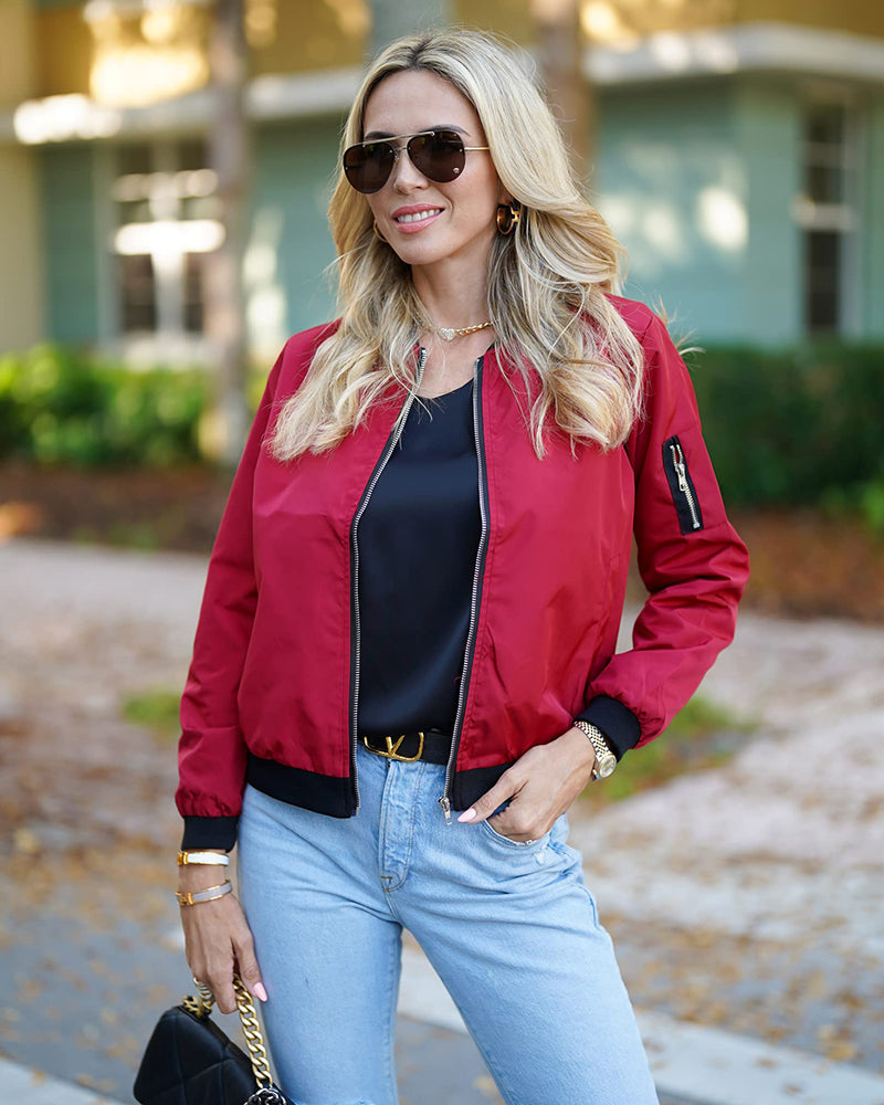 Snygg streetwear bomberjacka – meredith