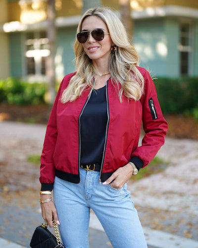 Snygg streetwear bomberjacka – meredith