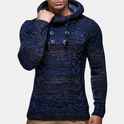Bruce - moderiktig hoodie för män