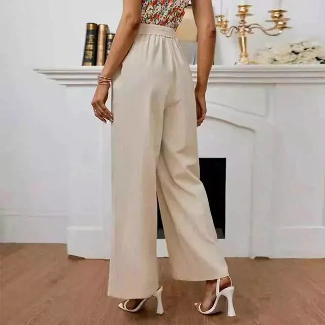 Shelby - Elegant Byxor med Vida Ben