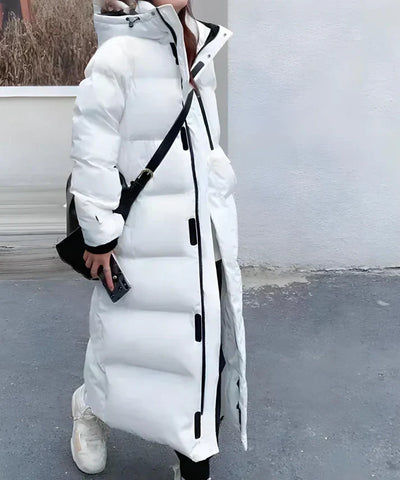 Vattentät och vindtät lång jacka - celine