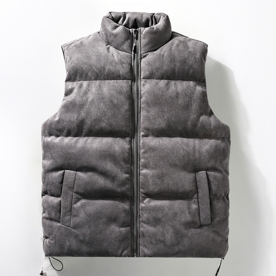 Kawika - bekväm ärmlös vinterväst för män