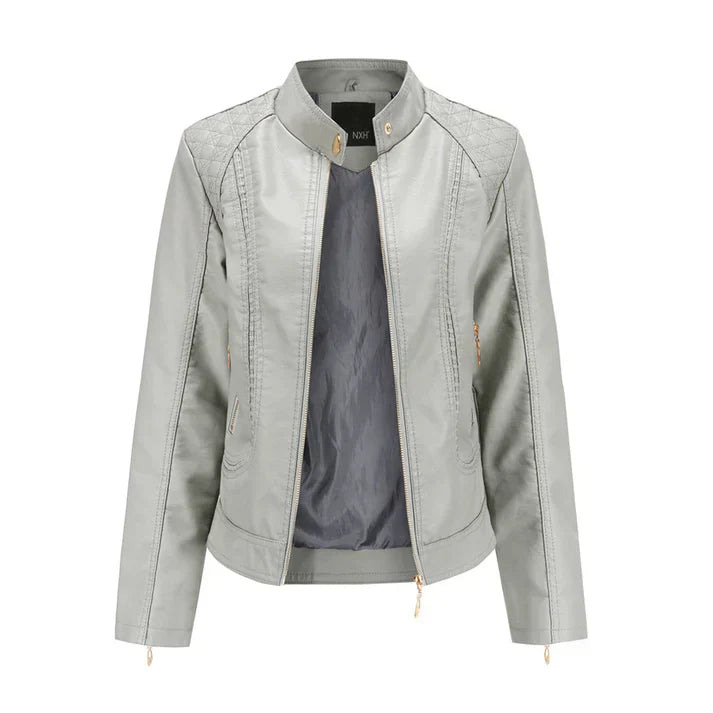 Alda – snygg skinnjacka