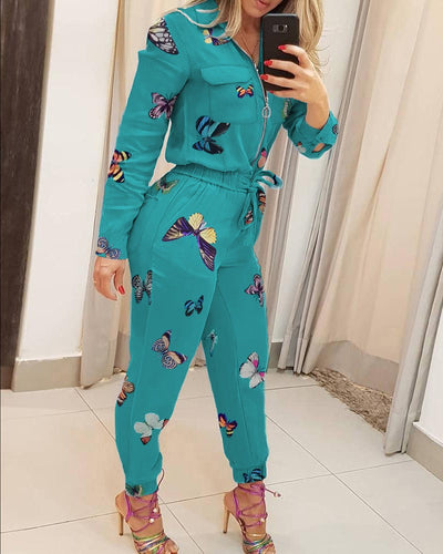 Traci - Jumpsuit för Kvinnor med Knappar