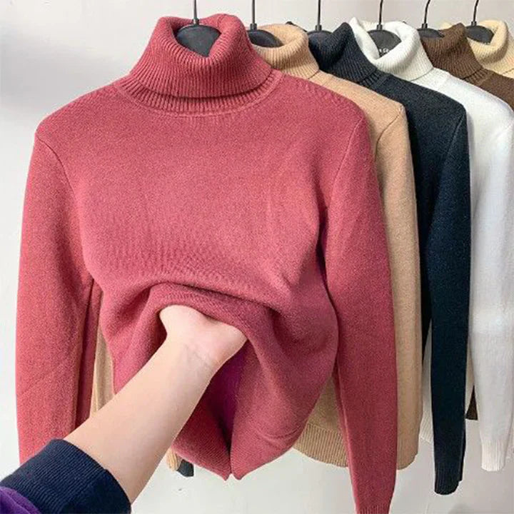 Alpaca - maxi comfort trui med färg