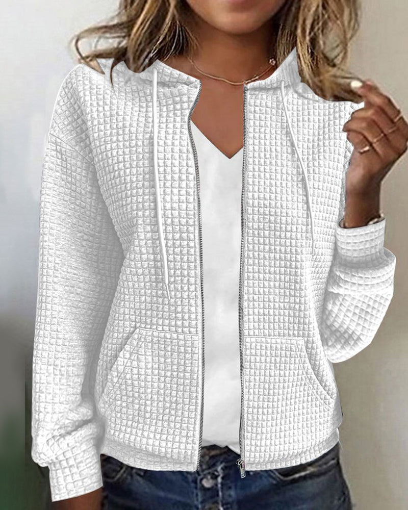Lara – casual cardigan med fickor