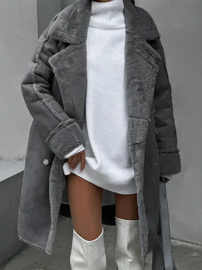 Arriane - vinterjacka i fleece dam