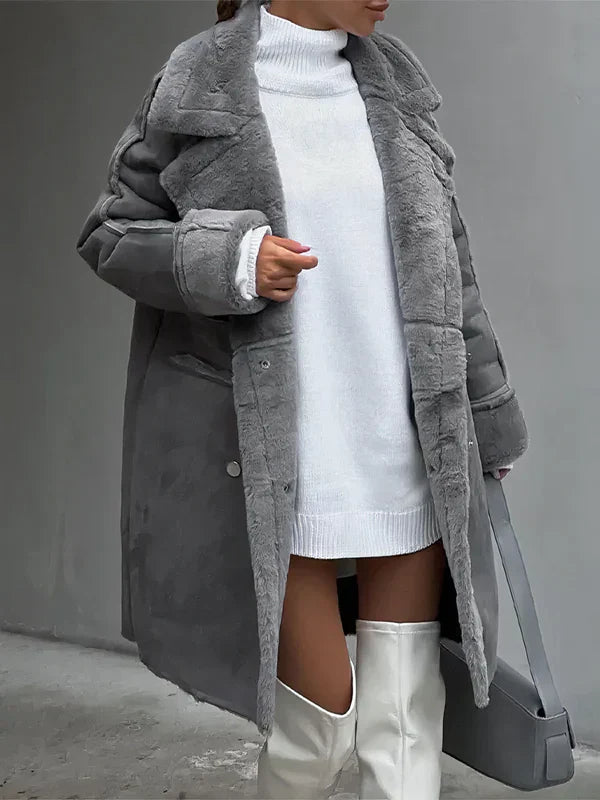 Arriane – fleece vinterjacka för kvinnor