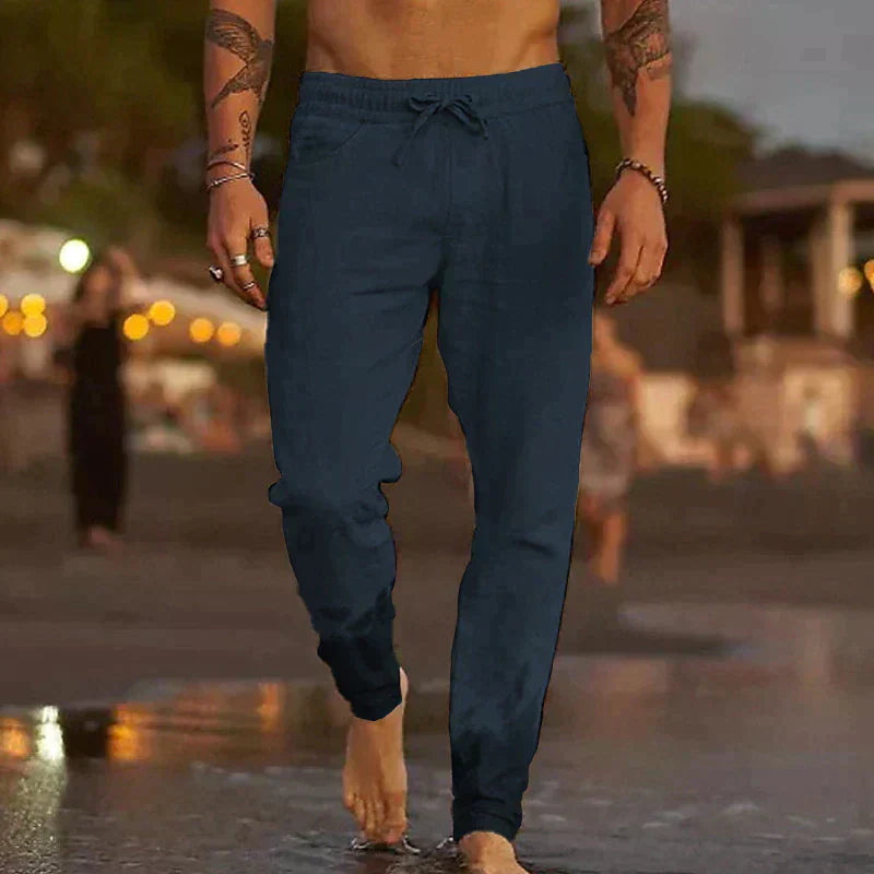Casual linnebyxor för män - jaxx