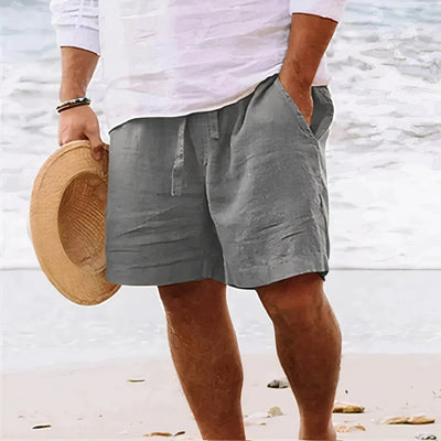 Andningsbara linneshorts - zach