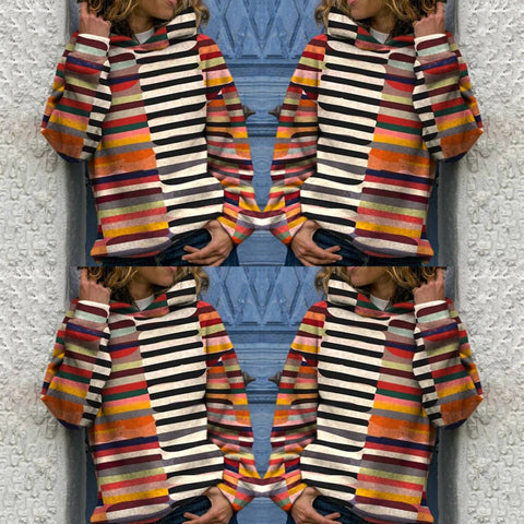 Eva janssen – flerfärgad hoodie