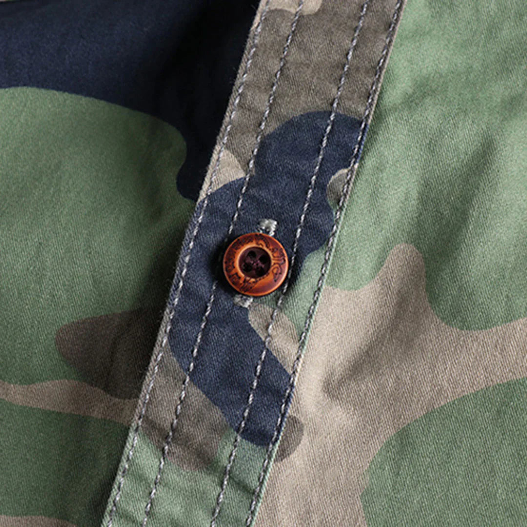 Abel - militär kamouflage sommartröja för män