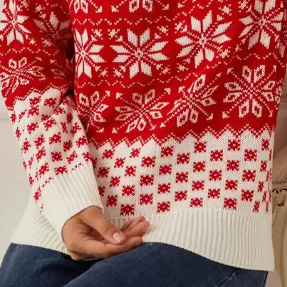 Guida - julsnöflingetröja för kvinnor