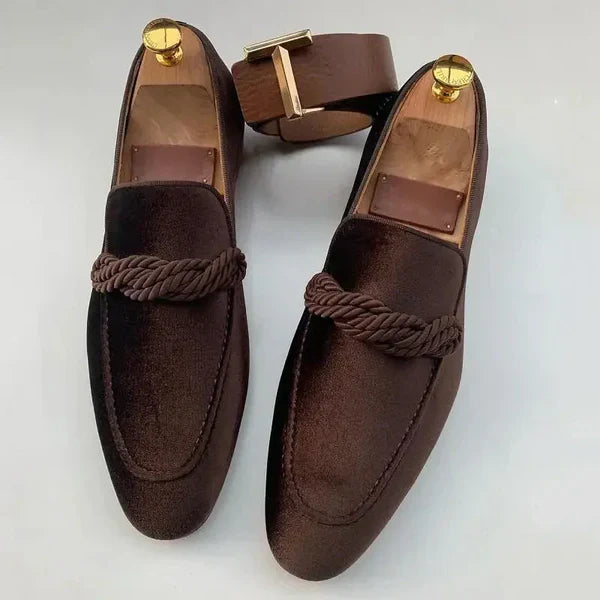 Jonas – manchesterloafers med flätad detalj och elegant snitt