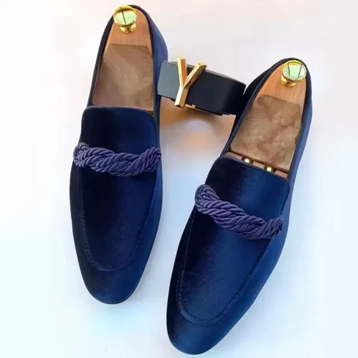Jonas – manchesterloafers med flätad detalj och elegant snitt