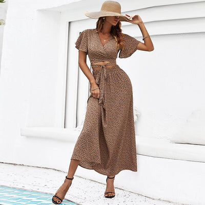 Brun Co ord kombinationsset