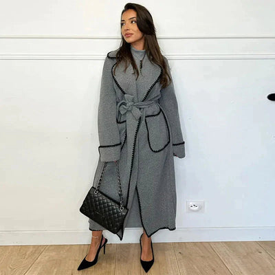 Esmeralda - mysig lång trenchcoat för kvinnor