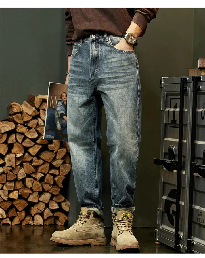 Löst sittande, vida jeans - Alexander