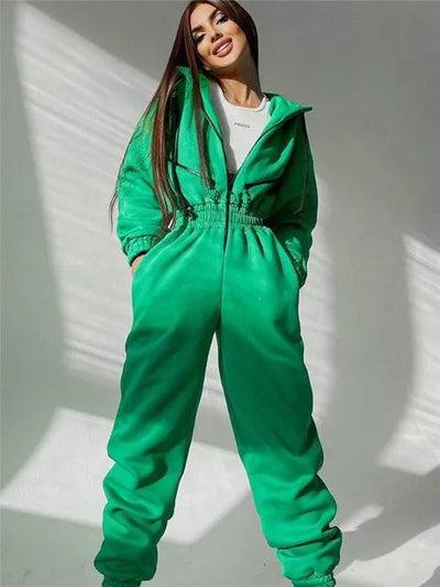 Vinter jumpsuit: elegans och komfort för kalla dagar