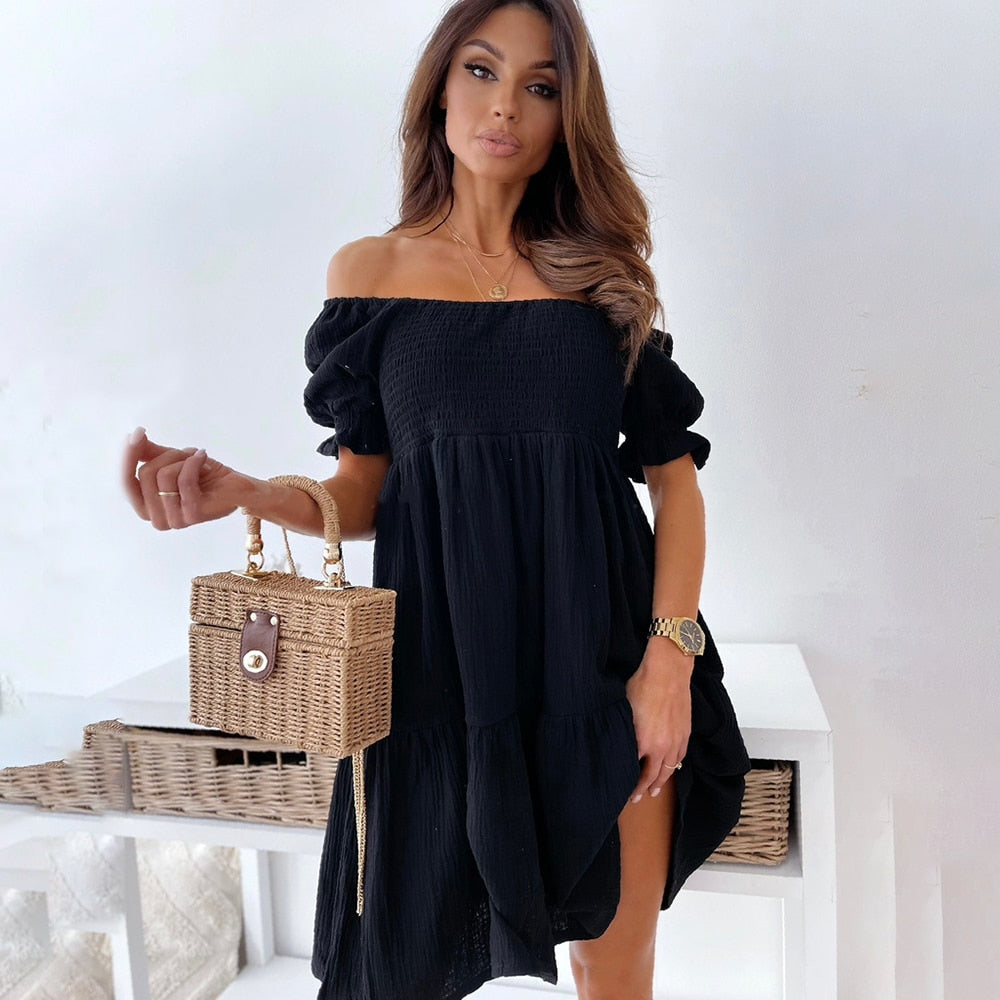Alma - Boho Klänning