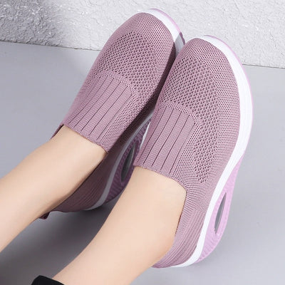 Annvy - Lätta Slip-On Promenadskor med Luftkuddesula