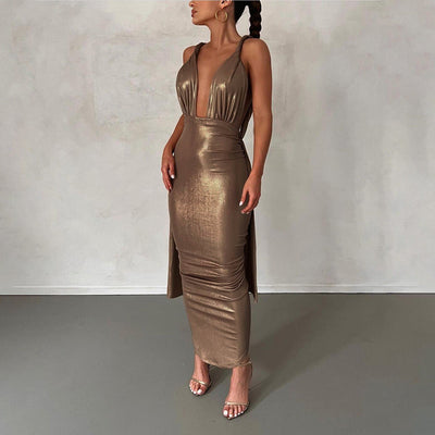 Louise - Dam Bodycon Maxidress