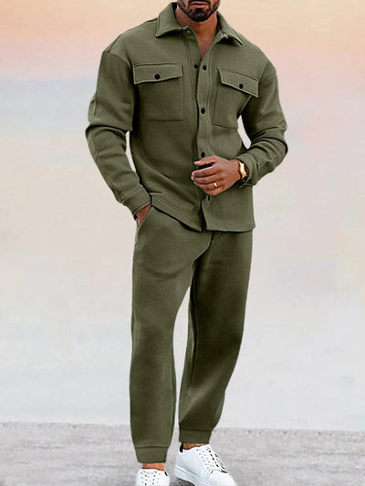 Snygg herrkostym i två delar – bekväm och sportig