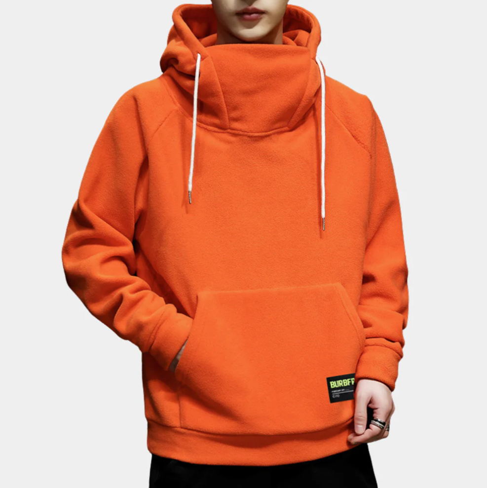 Warmer, stor hoodie för män