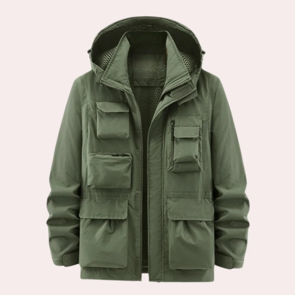 Lätt och snabbtorkande herrjacka