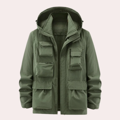 Lätt och snabbtorkande herrjacka