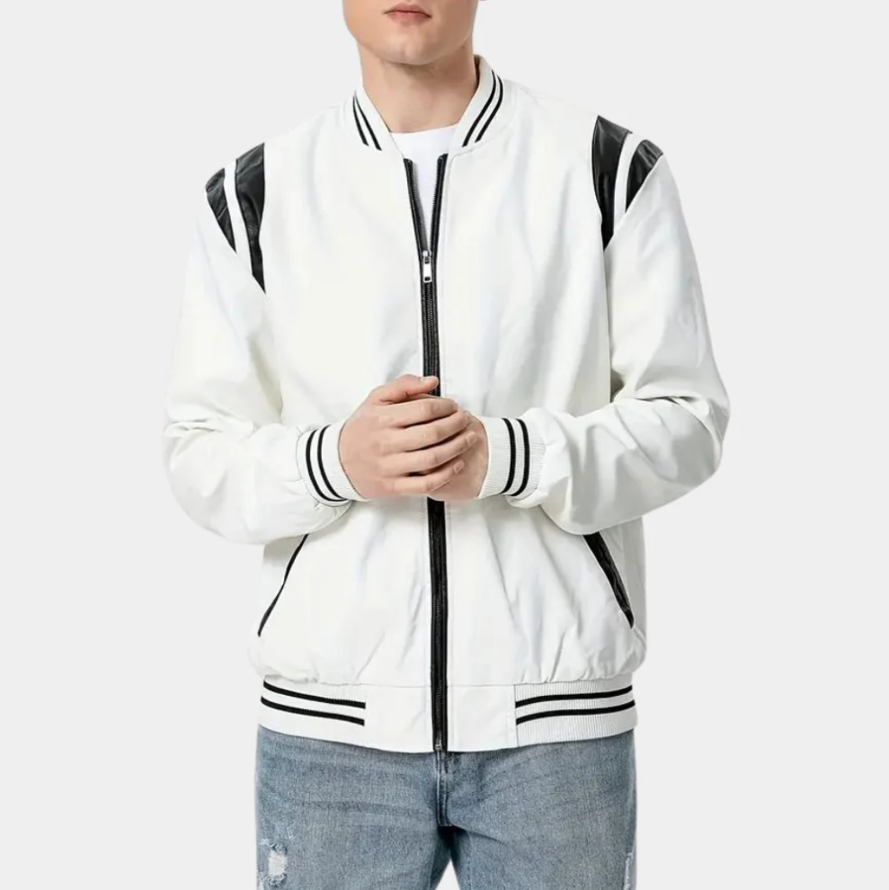 Lätt bomberjacka för män