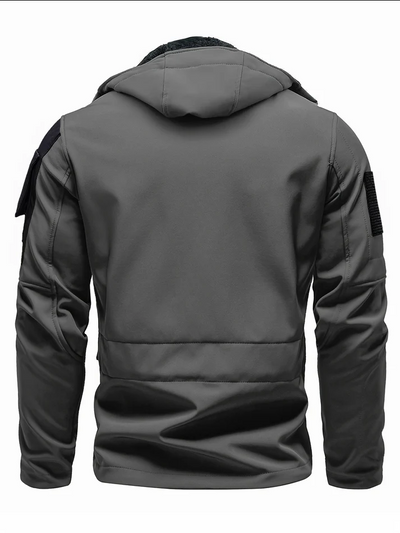 Jackor i taktisk design med huva för aktiva män