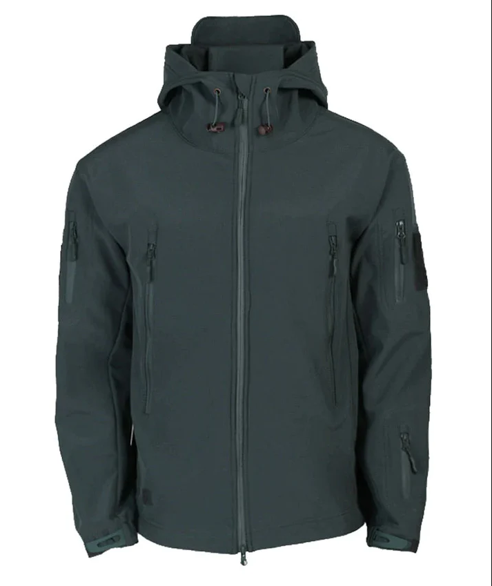 Jackor för utomhusäventyr med vattentäta dragkedjor och fickor