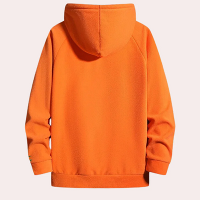 Warmer, stor hoodie för män