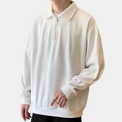 Bequemer, lös tröja för män