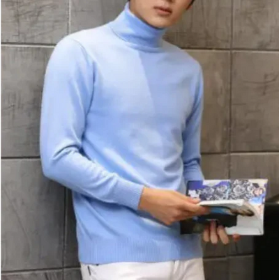 Tiefmes | elegant turtleneck-jumper herr | klassisk stickad jumper