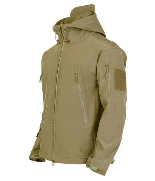 Jackor för utomhusäventyr med vattentäta dragkedjor och fickor