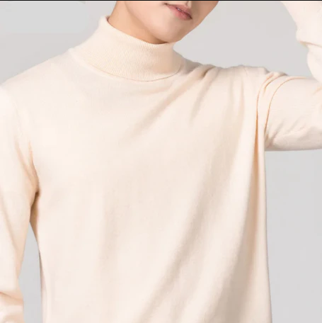 Tiefmes | elegant turtleneck-jumper herr | klassisk stickad jumper