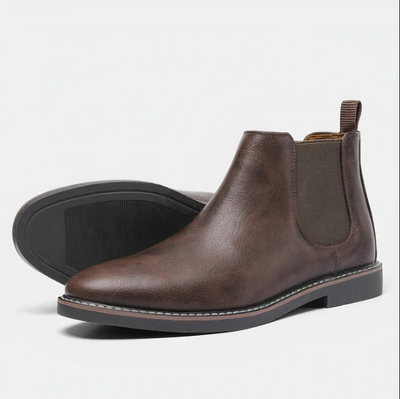 Fina läderskor i stilren design för herrar