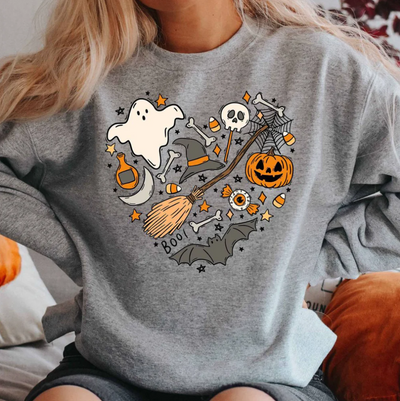 Emese – halloween sweatshirt med chica vibbar motiv för kvinnor