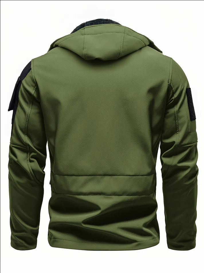 Jackor i taktisk design med huva för aktiva män