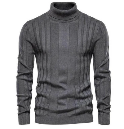 Xavier tröja med turtleneck i smal passform