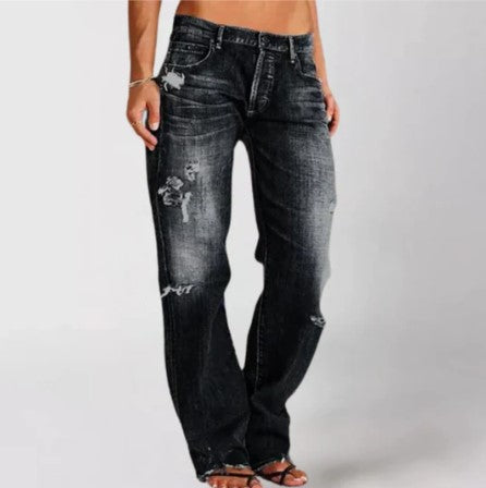 Brooklyn lösa denimjeans för kvinnor
