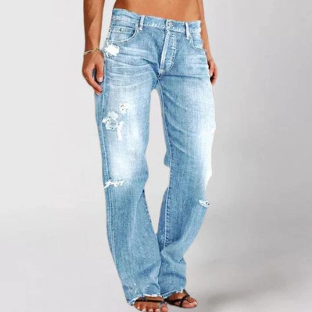 Brooklyn lösa denimjeans för kvinnor