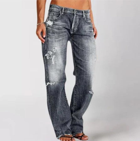 Brooklyn lösa denimjeans för kvinnor