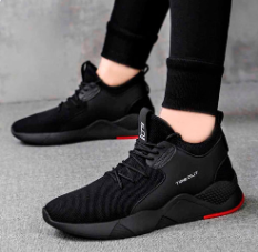 Ashton | van mesh sneakers med tallrik