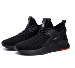 Ashton | van mesh sneakers med tallrik